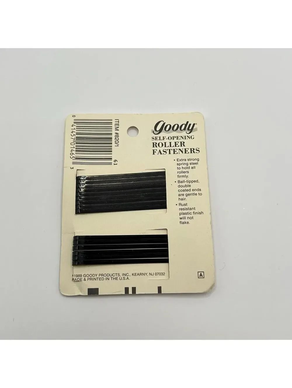 GOODY VINTAGE Dark Brown HAIR NETS CLASSIC Net GERMAN WITH FASTENERS & BOBBY PIN